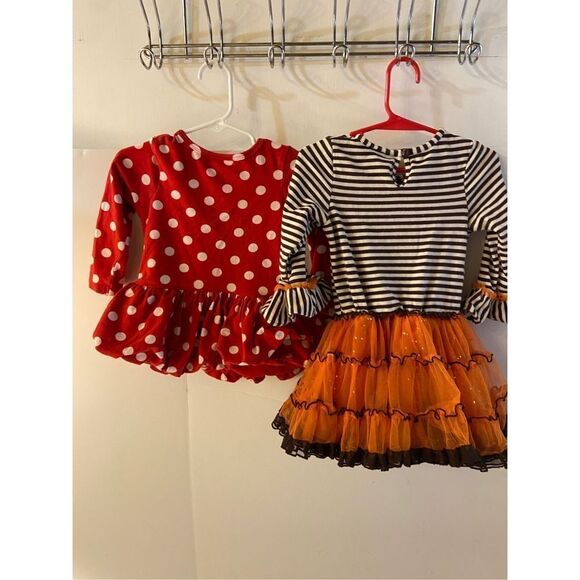 Bonnie Jean Rare Edition Thanksgiving and Christmas dresses 2t 24m - Picture 2 of 4